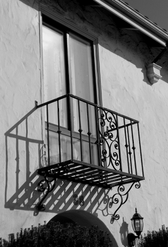 Black and white window